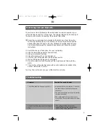 Preview for 9 page of Bifinett KH 1111 Operating And Safety Instructions Manual