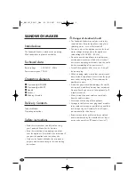 Preview for 8 page of Bifinett KH 1121 Operating Instructions Manual