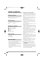 Preview for 56 page of Bifinett KH 1121 Operating Instructions Manual