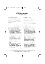 Preview for 2 page of Bifinett KH 1133 Operating Instructions Manual