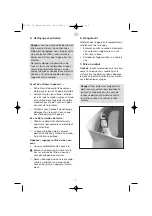 Preview for 7 page of Bifinett KH 1133 Operating Instructions Manual