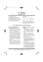 Preview for 17 page of Bifinett KH 1133 Operating Instructions Manual