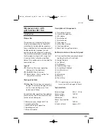 Предварительный просмотр 7 страницы Bifinett KH 1166 Operating Instructions Manual