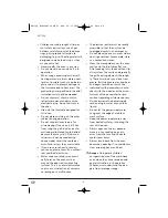 Предварительный просмотр 10 страницы Bifinett KH 1166 Operating Instructions Manual