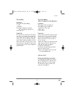 Предварительный просмотр 37 страницы Bifinett KH 1166 Operating Instructions Manual