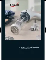 Предварительный просмотр 2 страницы Bifinett KH 1191 Operating Instructions Manual