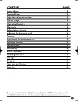 Preview for 3 page of Bifinett KH 1207 Operating Instructions Manual