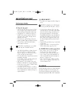 Preview for 20 page of Bifinett KH 1557 Operating Instructions Manual