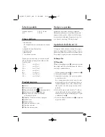 Preview for 29 page of Bifinett KH 1557 Operating Instructions Manual