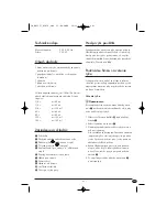 Preview for 45 page of Bifinett KH 1557 Operating Instructions Manual