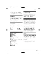 Предварительный просмотр 7 страницы Bifinett KH 2000 COLD ZONE Operating Instructions Manual