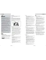 Предварительный просмотр 5 страницы Bifinett KH 2200 Owner'S Manual