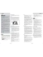 Предварительный просмотр 11 страницы Bifinett KH 2200 Owner'S Manual