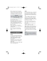 Preview for 13 page of Bifinett KH 2231 Operating Instructions Manual