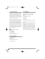 Предварительный просмотр 20 страницы Bifinett KH 3462 Operating Instructions Manual