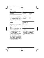 Предварительный просмотр 8 страницы Bifinett KH 525 Instruction Booklet