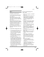 Предварительный просмотр 9 страницы Bifinett KH 525 Instruction Booklet