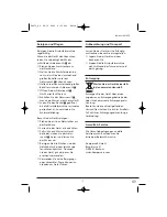 Предварительный просмотр 9 страницы Bifinett KH 670 Operating Instructions Manual