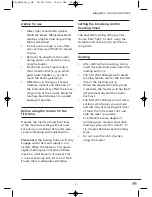 Preview for 7 page of Bifinett KH1203 Operating Instructions Manual