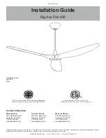 Preview for 3 page of BIG ASS FANS 400 Installation Manual