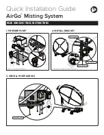 BIG ASS FANS AirGo Misting System Quick Installation Manual preview