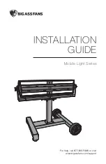 BIG ASS FANS Mobile Light Series Installation Manual preview