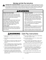 Preview for 2 page of Big Backyard BALMORAL A24655E Installation And Operating Instructions Manual