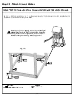 Preview for 35 page of Big Backyard BALMORAL A24655E Installation And Operating Instructions Manual