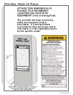 Preview for 51 page of Big Backyard F24015 Installation And Operating Instructions Manual