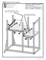 Предварительный просмотр 21 страницы Big Backyard Kingswood Play System F23310 Installation And Operating Instructions Manual