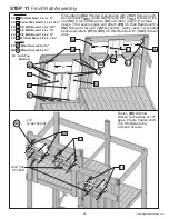 Предварительный просмотр 26 страницы Big Backyard Kingswood Play System F23310 Installation And Operating Instructions Manual