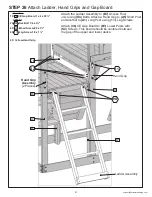 Предварительный просмотр 41 страницы Big Backyard Kingswood Play System F23310 Installation And Operating Instructions Manual