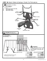 Предварительный просмотр 43 страницы Big Backyard Kingswood Play System F23310 Installation And Operating Instructions Manual