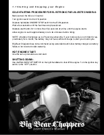 Предварительный просмотр 8 страницы Big Bear Chopper 2009 Owner'S Manual