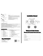 Preview for 1 page of Big Bike Parts 13-250A Installation Manual