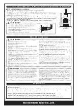 Предварительный просмотр 2 страницы Big Daishowa BASE MASTER Operation Manual