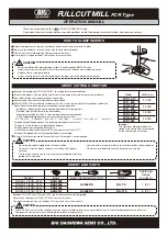 Предварительный просмотр 2 страницы Big Daishowa FCR 16 Operation Manual