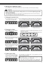 Предварительный просмотр 9 страницы Big Daishowa MEGA MGR-TL/P Operation Manual