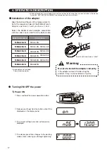 Предварительный просмотр 18 страницы Big Daishowa MGR-TL/P Operation Manual