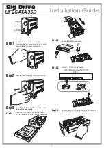 Предварительный просмотр 3 страницы Big Drive UF2SATA35D User Manual