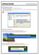 Предварительный просмотр 10 страницы Big Drive UF2SATA35D User Manual