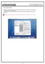 Предварительный просмотр 12 страницы Big Drive UF2SATA35D User Manual