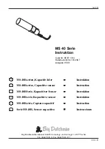 Big Dutchman MS 40 Series Instruction preview