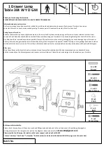 Предварительный просмотр 1 страницы BIG FURNITURE WAREHOUSE 304 W Y D GM Quick Start Manual