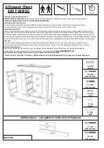 Предварительный просмотр 1 страницы BIG FURNITURE WAREHOUSE Alberta 109 F WB GC Quick Start Manual