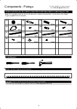 Предварительный просмотр 4 страницы BIG FURNITURE WAREHOUSE Avon CHT4DWAVO Assembly Instructions Manual