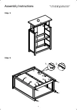 Предварительный просмотр 7 страницы BIG FURNITURE WAREHOUSE Avon CHT4DWAVO Assembly Instructions Manual