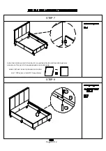 Предварительный просмотр 9 страницы BIG FURNITURE WAREHOUSE BED IN A BOX Assembly Instructions Manual