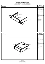 Предварительный просмотр 12 страницы BIG FURNITURE WAREHOUSE BRUNEL G-BNLLAMMNG Assembly Instructions Manual