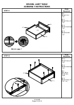 Предварительный просмотр 13 страницы BIG FURNITURE WAREHOUSE BRUNEL G-BNLLAMMNG Assembly Instructions Manual